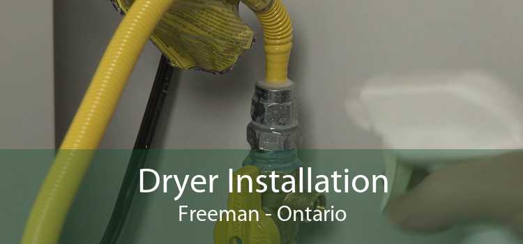 Dryer Installation Freeman - Ontario