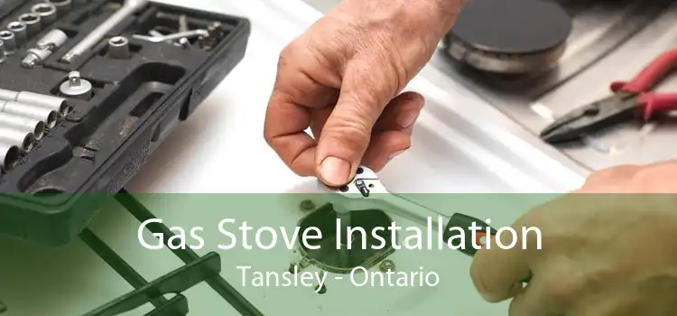 Gas Stove Installation Tansley - Ontario