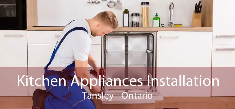Kitchen Appliances Installation Tansley - Ontario
