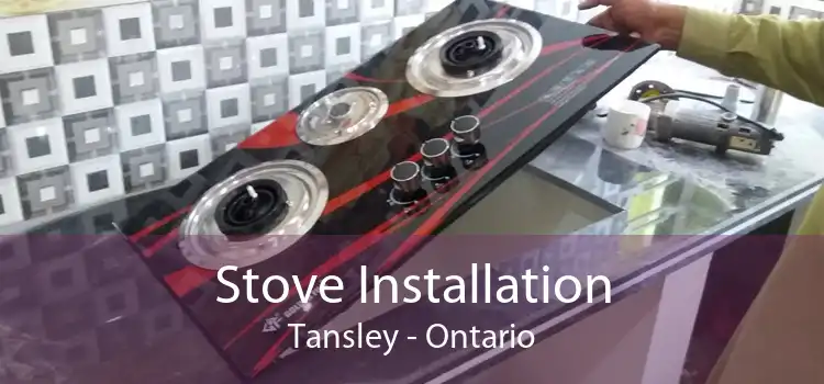 Stove Installation Tansley - Ontario